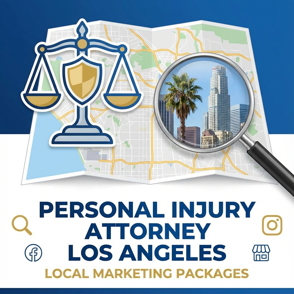 Personal Injury Attorney Los Angeles Marketing Package